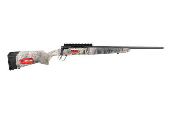 Savage Axis II 6.5 Creedmoor bolt action rifle with Mossy Oak Overwatch camouflage